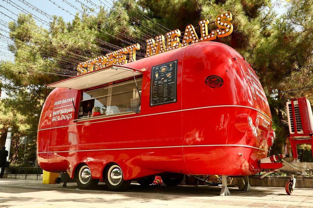Red Street Meals MobiEdge food trailer in service configuration