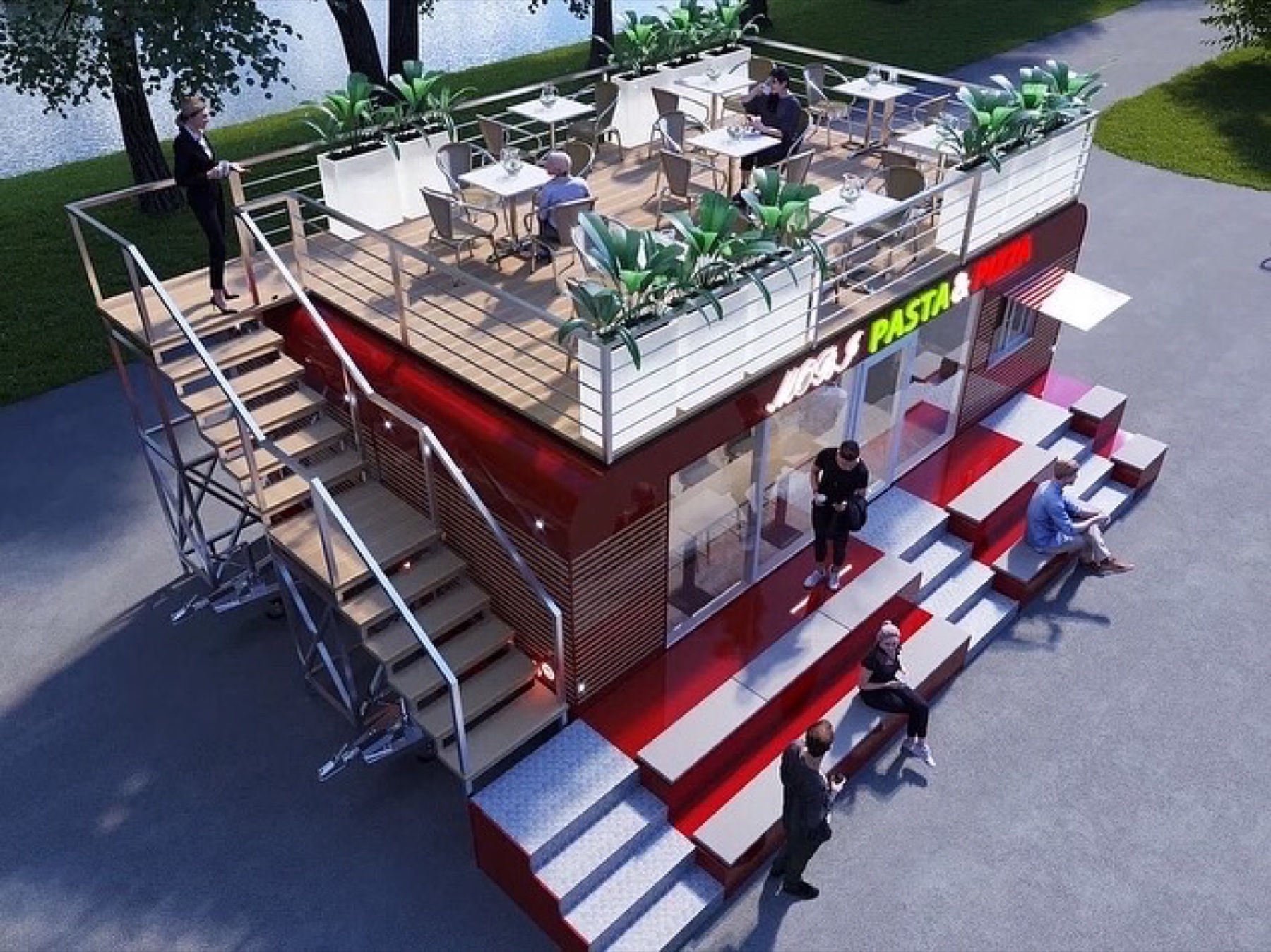 MobiCube 8×2 Roof Terrace archived product photograph 3