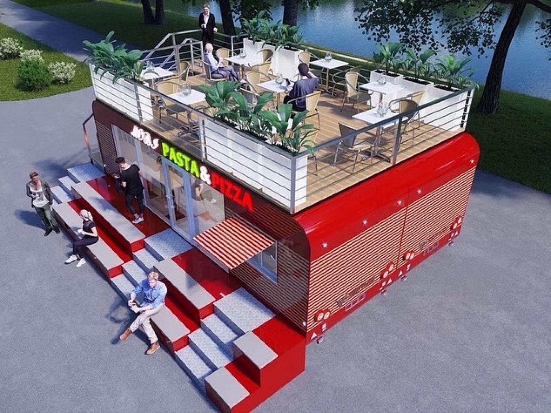 MobiCube 8×2 Roof Terrace archived product photograph 5