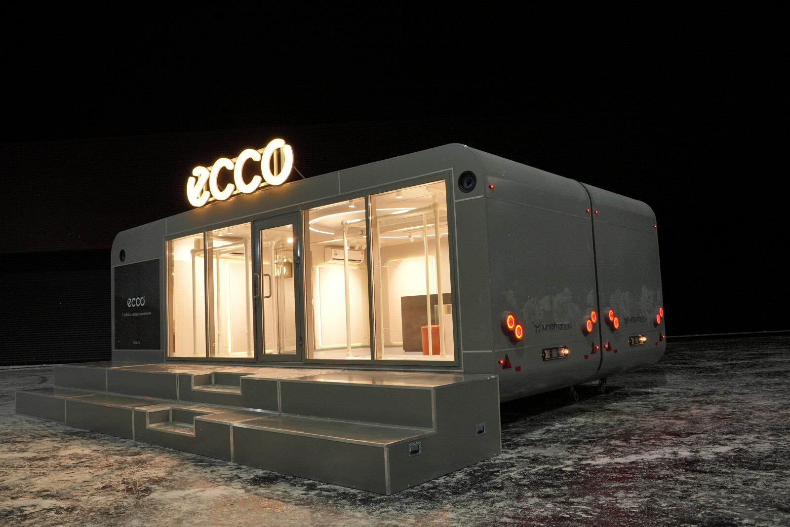 ECCO mobile retail MOBITRUCK project photograph 2