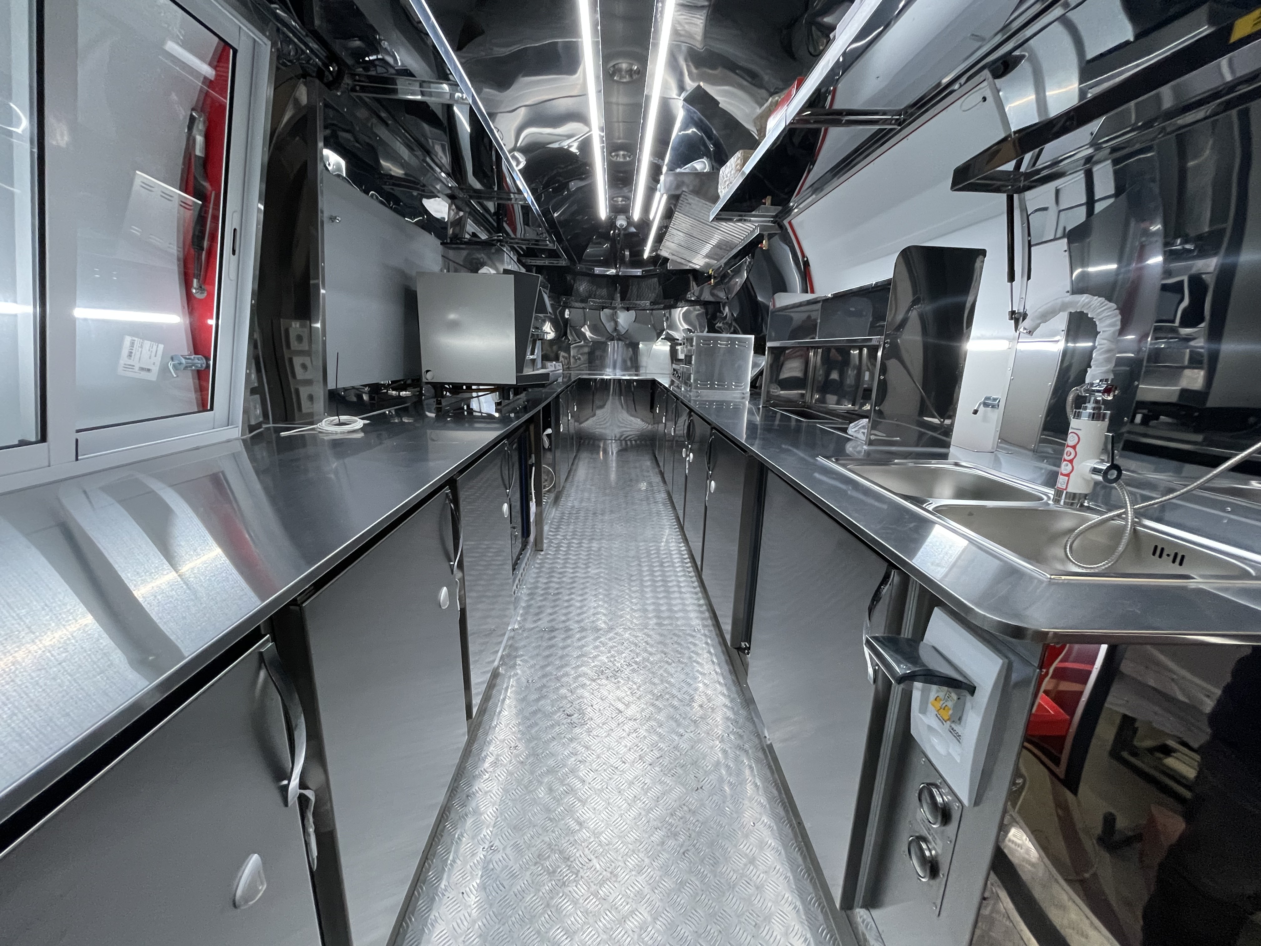 MOBITRUCK commercial kitchen interior used to illustrate food trailer compliance record planning